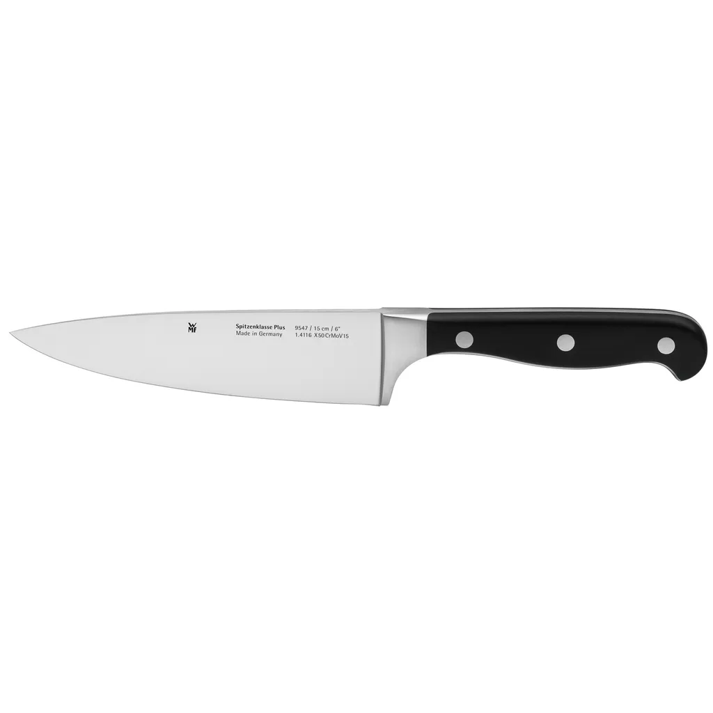 WMF Spitzenklasse Plus Kochmesser 30 cm,  Germany, Messer geschmiedet, Performance Cut, Spezialklingenstahl, Klinge 15 cm